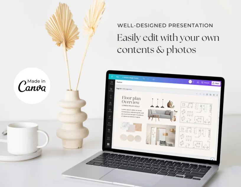 Plantilla editable en Canva