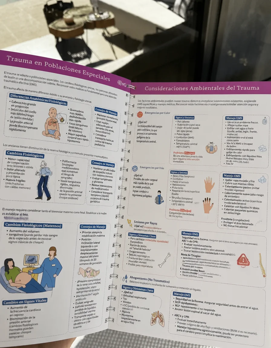 Libro en mesa